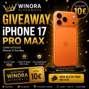 iPhone 17 Pro Max 256GB Winora Giveaway Ticket
